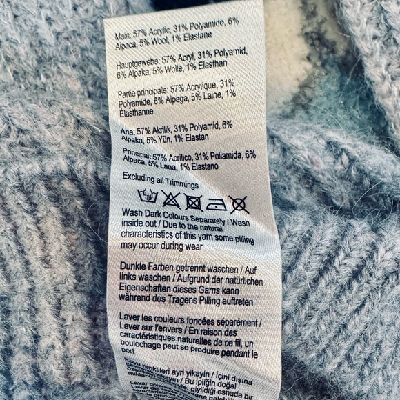 Joules Knitwear “Sorcha” Light Grey Sweater – Size US 6 / UK 10 / EU 38 - Picture 13 of 15